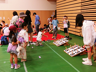 松島町児童館こどもまつりの様子
