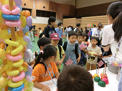松島町児童館こどもまつりの様子