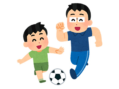 親子運動遊びのイメージ