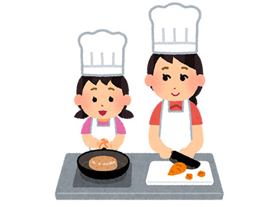 料理する様子のイメージ