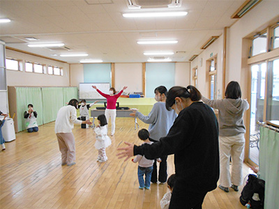 リズム遊びの様子