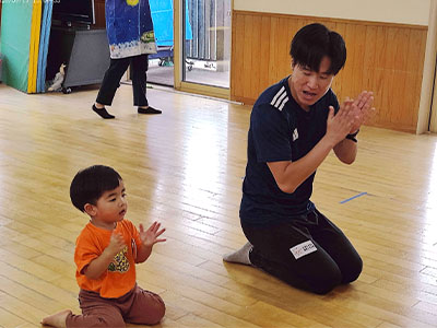 運動あそびの会の様子