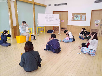 松島町児童館（松島町こども支援班）のイベント「読み聞かせの会」の様子